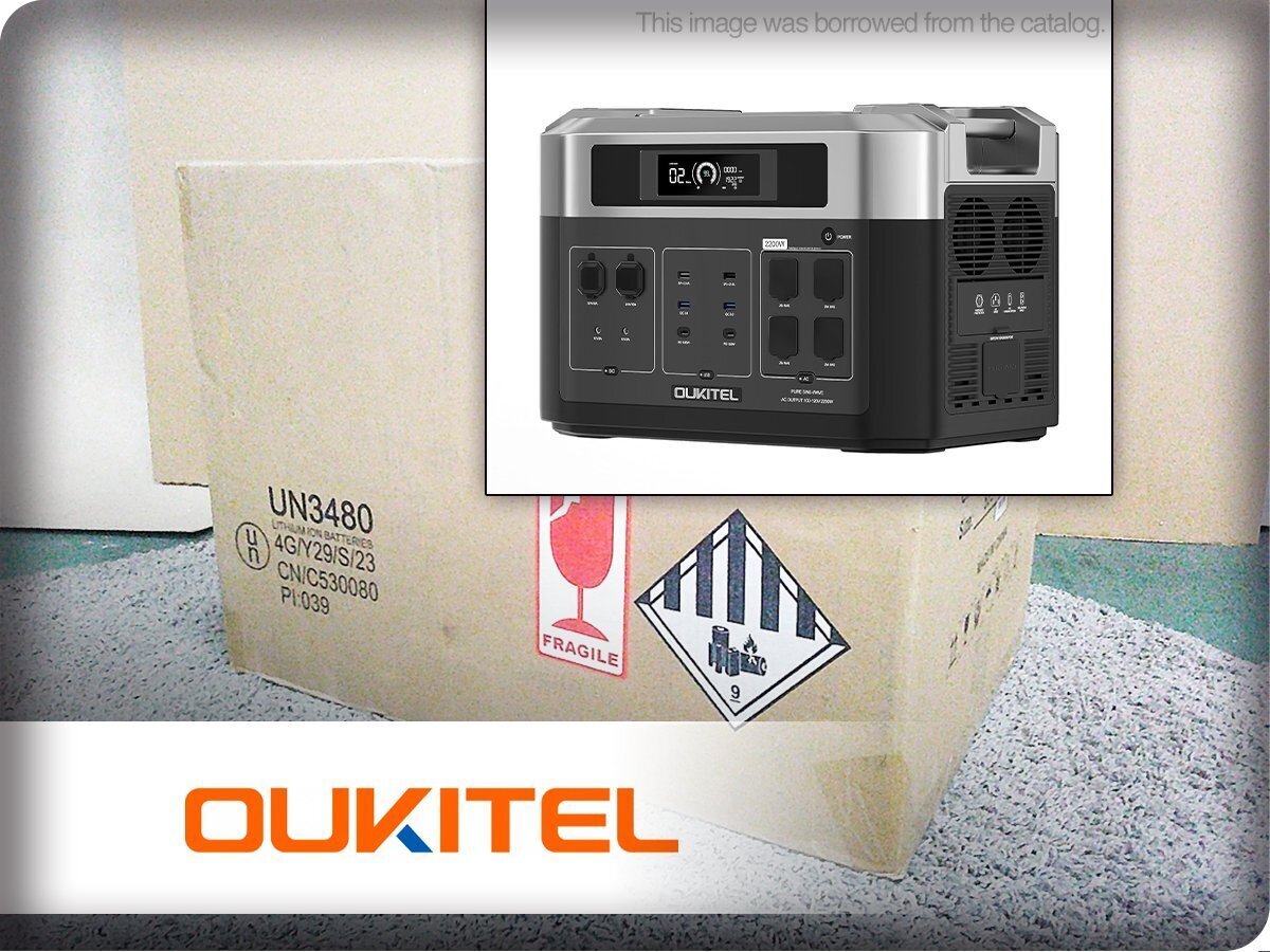 ■新品■未使用品■OUKITEL/オーキテル■OUKITEL BPシリーズ■BP2000（2048Wh）■大容量モデル■ポータブル電源■27万■khh3577k