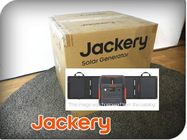 ■新品■未使用品■Jackery/ジャクリ■ソーラージェネレーター1000 Plus 100 Miniセット■ポータブル電源■JSG-1010E■20万■khh3598m