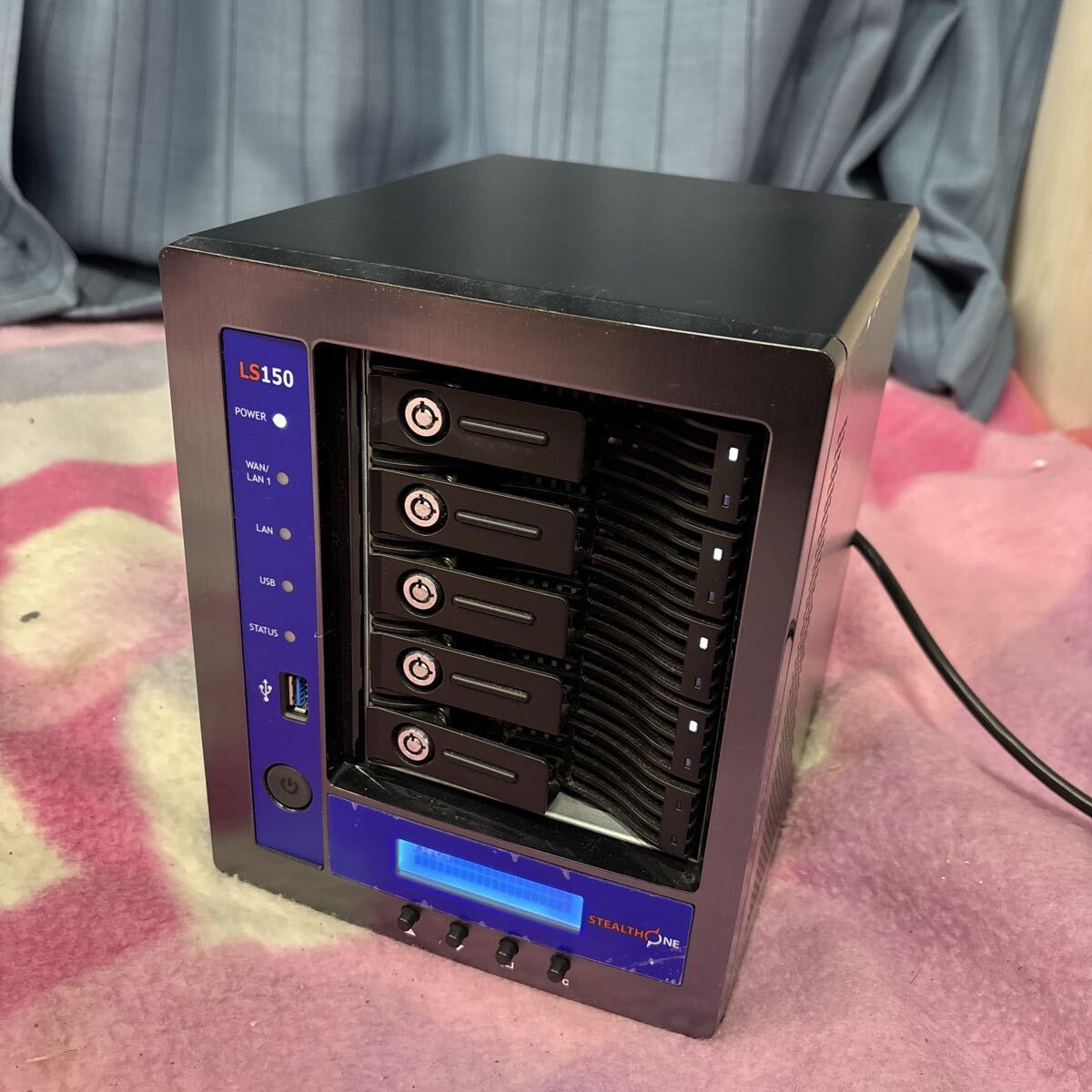 現状渡し　STEALTHONE 【 LS150 】ステルスワン ネットワークストレージサーバー 鍵無