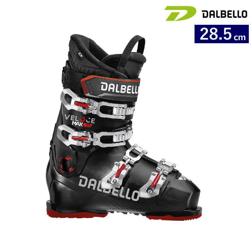 23-24 DALBELLO VELOCE MAX 75 カラー:BLACK [28.5cm足幅104mm幅] ダルベロ メンズ スキーブーツ 2ピースブーツ