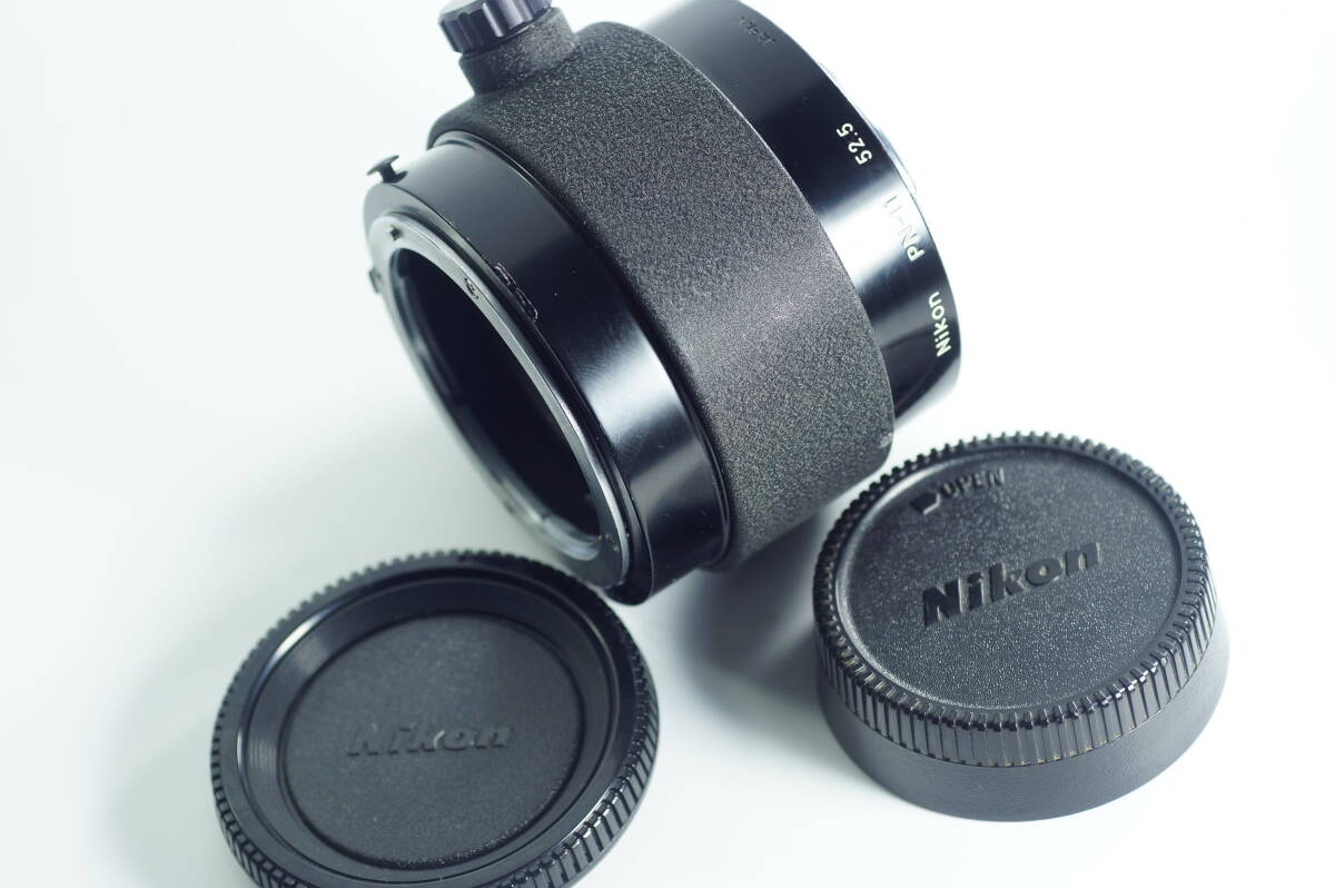 FOXHOME-01 おおむねキレ NIKON PN-11 52.5 接写レンズ AI Micro-Nikkor 105mm F2.8S専用の接写リング
