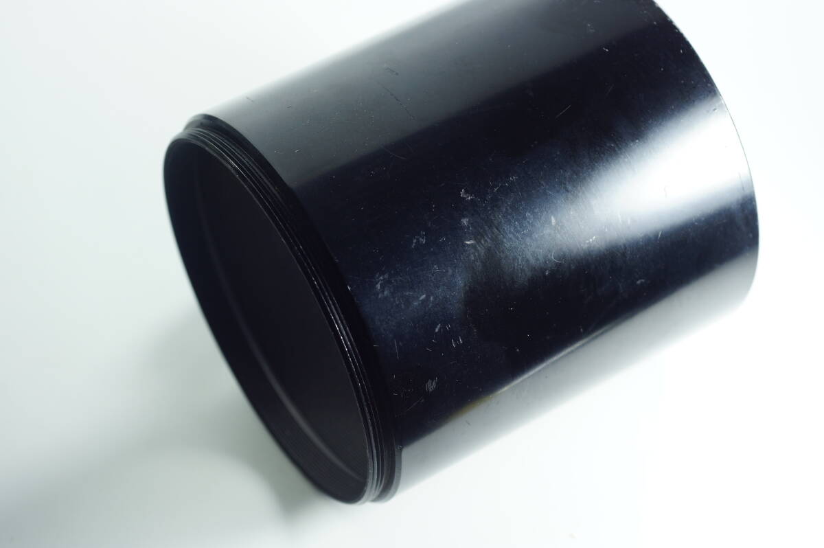 FOX BIG-02『並品』 取り付けネジ径90mm 望遠レンズ用金属製 レンズフード LENS HOOD SHADE