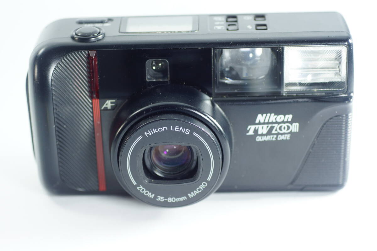 FOX565 稼働品 NIKON ニコン TW ZOOM QUARTZ DATE コンパクト フィルムカメラ