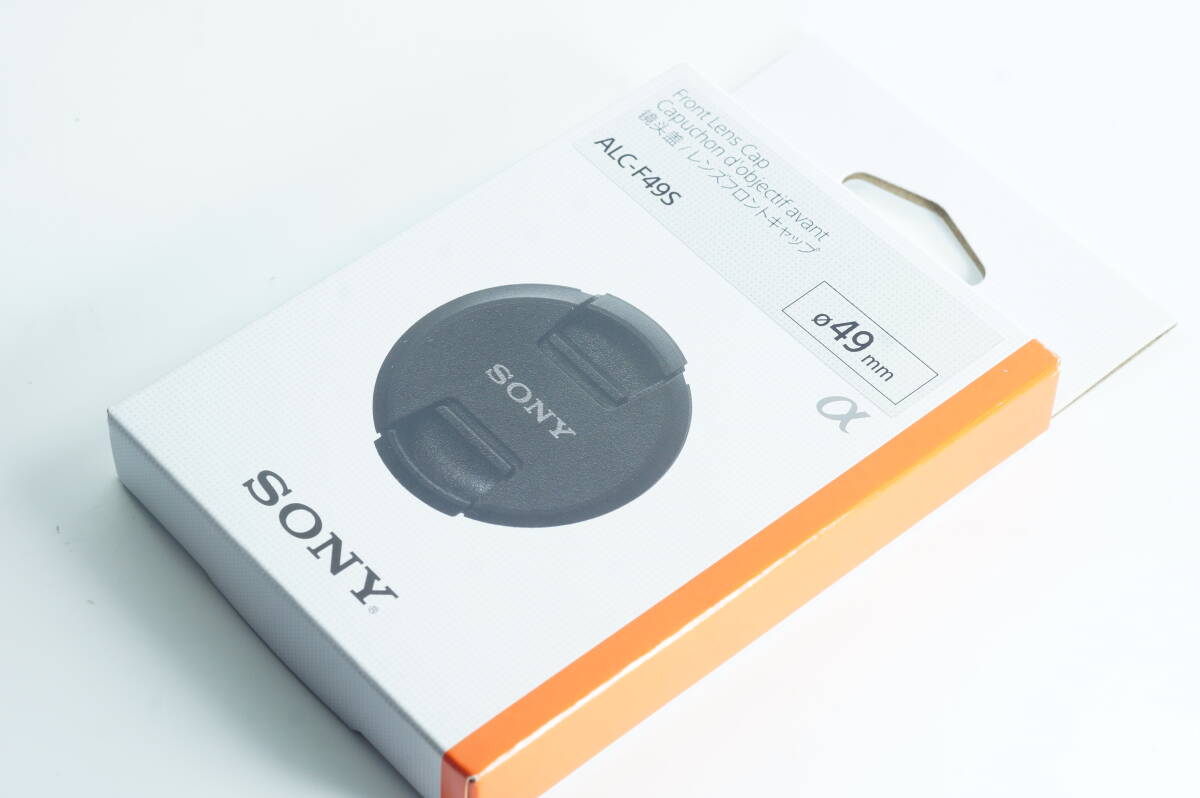 FOX MINI-02『未使用品 とてもキレイ』 SONY 49mm ソニー レンズキャップ フロントキャップ
