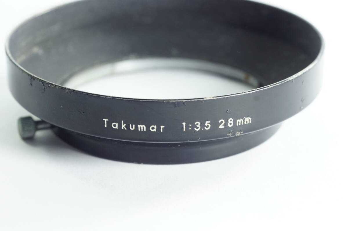 FOX MINI-02『並品』 PENTAX Takumar 28mm F3.5 用 内径約径58mm ペンタックス メタルフード