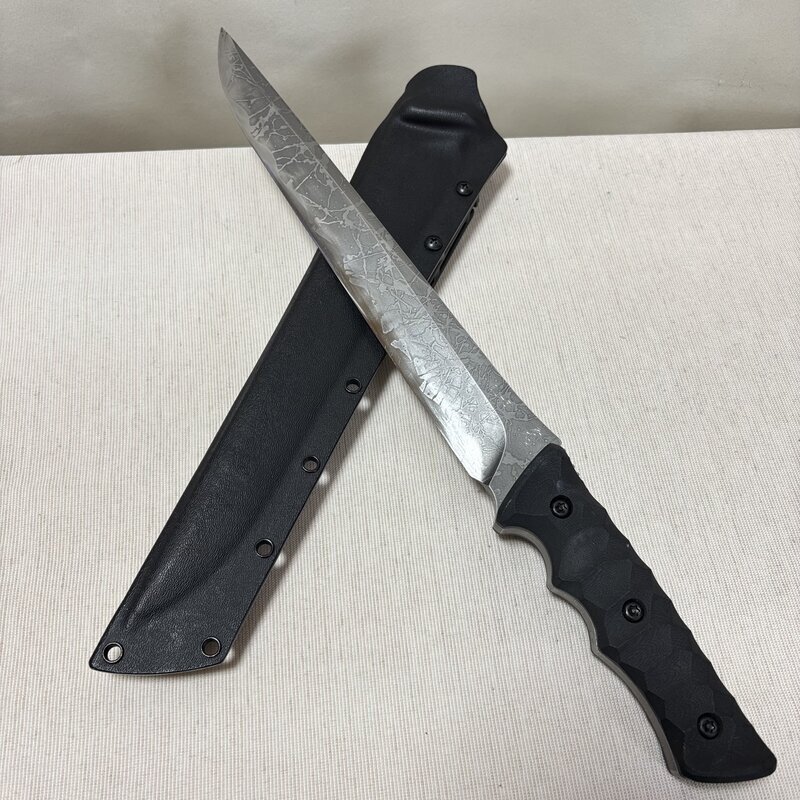 珍品 レア 松田菊男 飛鳥（アスカ） キクナイフ サテン仕上 OU-31 カイデックスシース キクナイフ IW602CK23MTD80