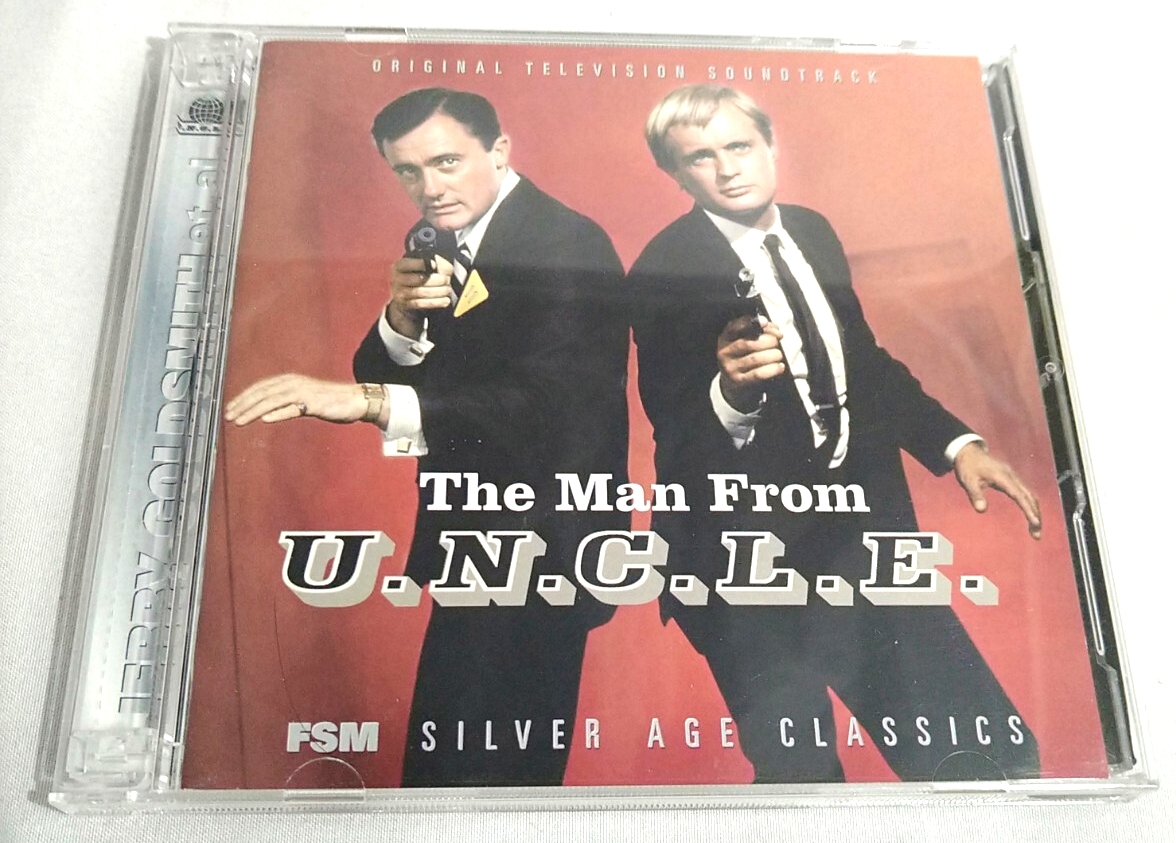 【廃盤】ジェリーゴールドスミス JERRY GOLDSMITH 「コードネーム U.N.C.L.E.」『The Man From U.N.C.L.E.』 0011ナポレオン・ソロ 2DISCS