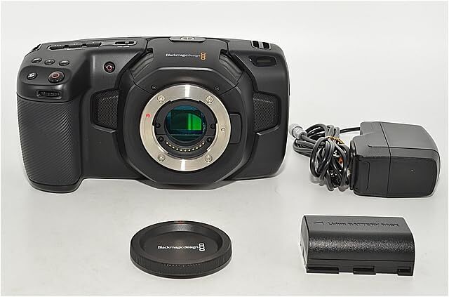 714★実用品★Blackmagic Design シネマカメラ Pocket Cinema Camera 4K マイクロフォーサーズマウント 4K
