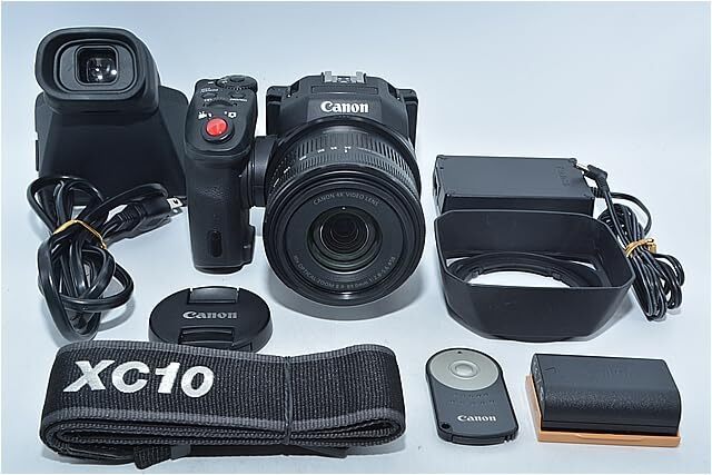 759★美品★Canon キヤノン 業務用 4K ビデオカメラ XC10