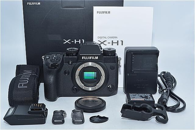 769★新品級・ショット数156回★富士フイルム(FUJIFILM) ミラーレス一眼カメラ X-H1ブラック