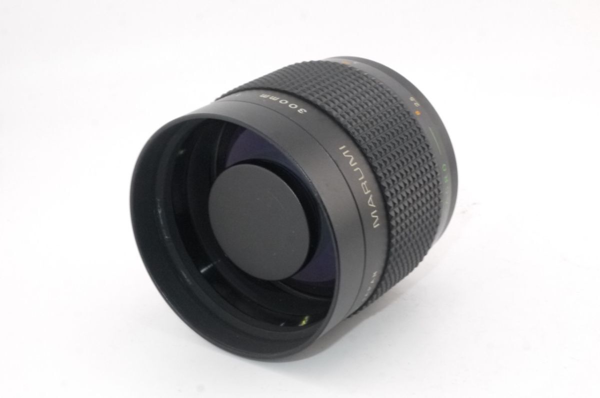 ★希少品★MARUMI 300mm F5.6 MIRROR 単焦点 超望遠 ミラーレンズ #2063 #0002
