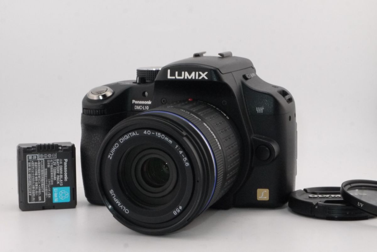 ★実用良品★パナソニック Panasonic LUMIX DMC-L10 ＋ DIGITAL ED 40-150mm F4-5.6 #2232 #0594