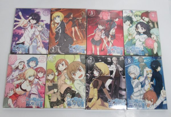 とある魔術の禁書目録2 Blu-ray ブルーレイ 全8巻セット 全巻 まとめ