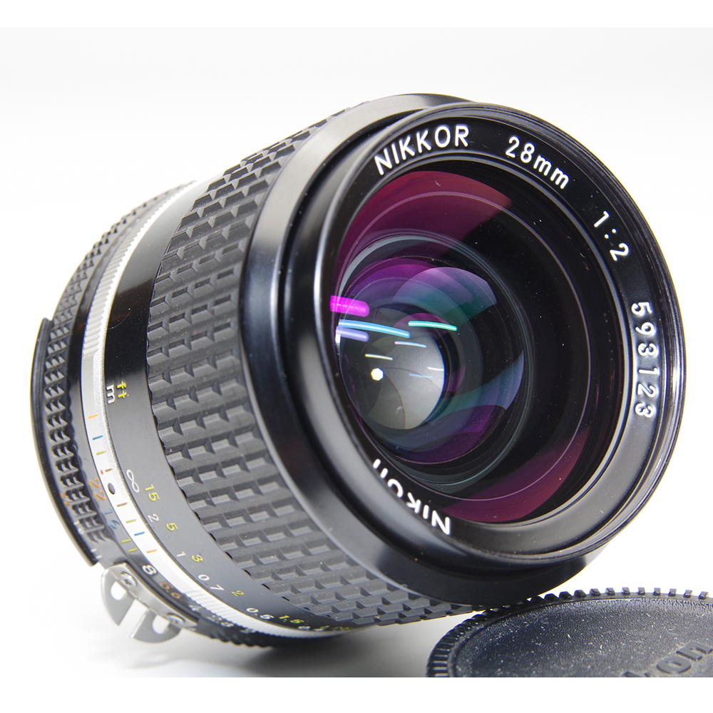 美品　ニコン　NIKKOR 1:2 f=28mm 　846
