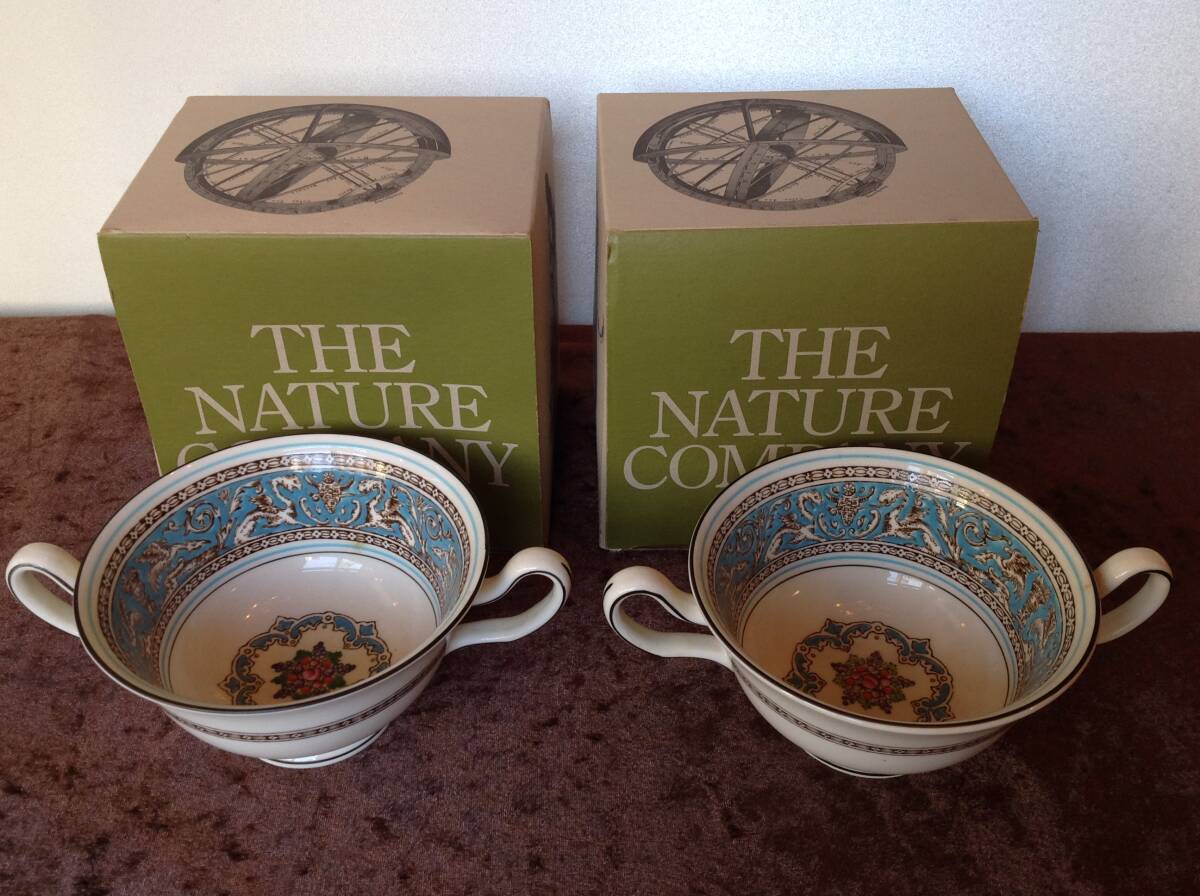 MADE IN ENGLAND WEDGWOOD Soup Coupe スープクープ まとめて２客 長期保管 未使用