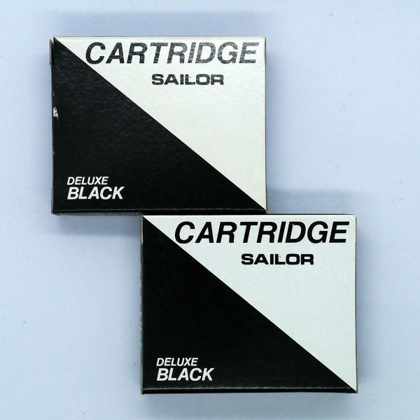 セーラー 万年筆・トライデント用 カートリッジ ブラック 10本入 x ２箱（新古品）