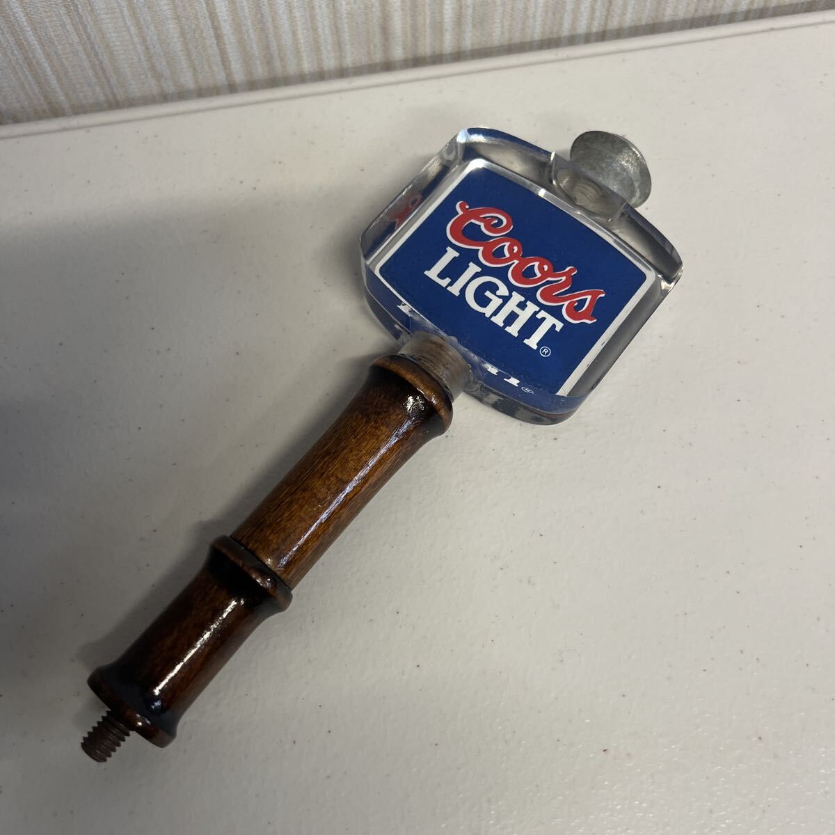 ◆COORS LIGHT クアーズ ライト ビアサーバー ハンドル ノブ◆シフトノブ USDM JDM LOWRIDER アメ車 ボム ホットロッド