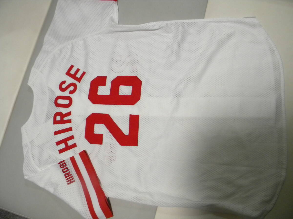 ★レア★広島カープ★広瀬純 ♯26★ユニフォーム★Lサイズ★刺繍