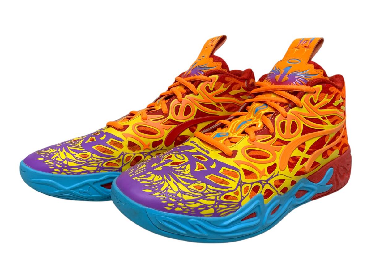 PUMA (プーマ) MB.04 PHOENIX フェニックス ローカットスニーカー 311308-01 US11 29cm レッド メンズ/036