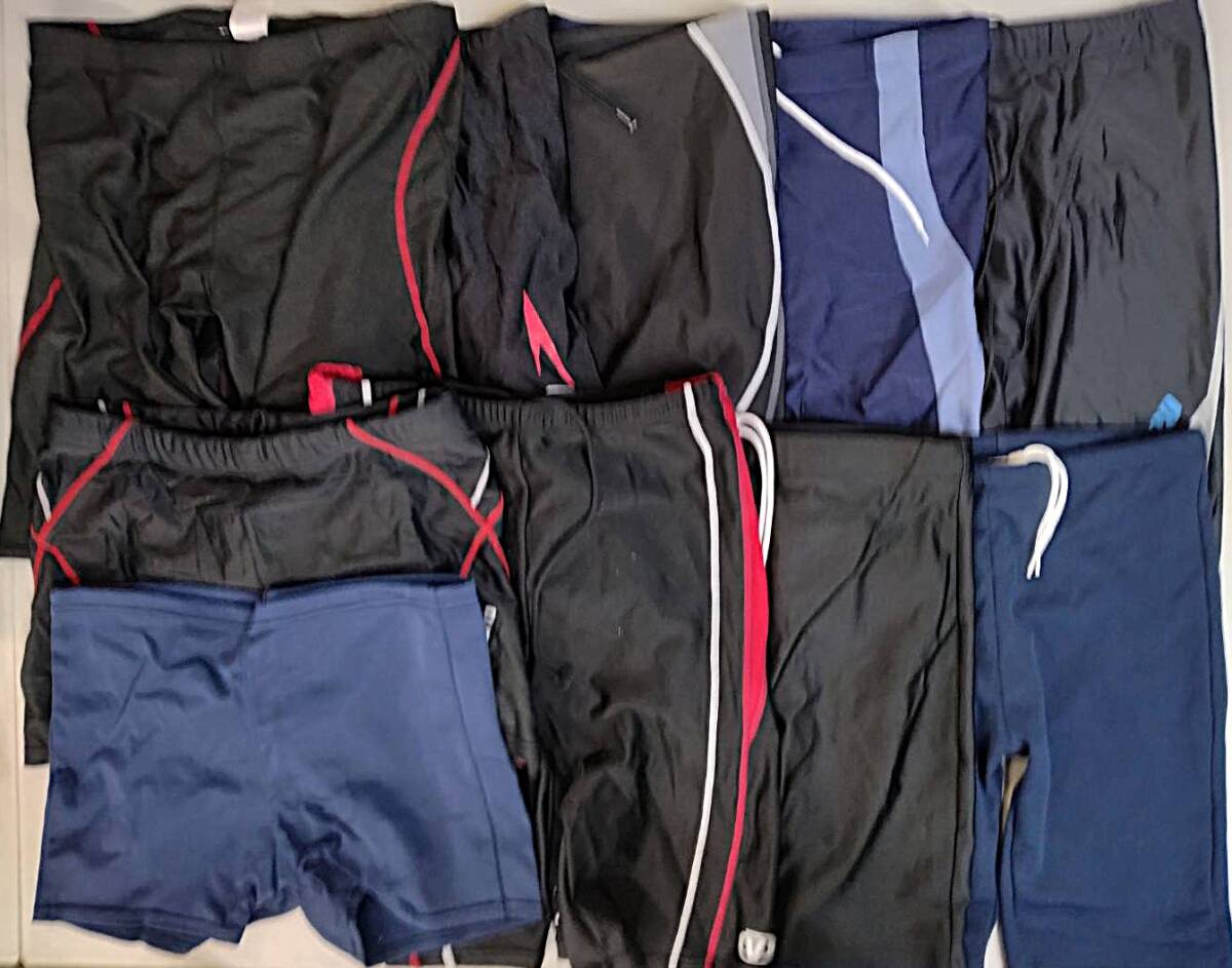 【R1337】男子競泳水着　スイムウェア　まとめて10点
