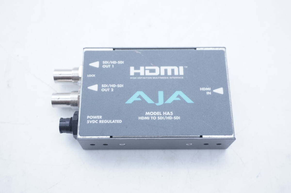 AJA　HA5　★　HDMI to SDI　２出力