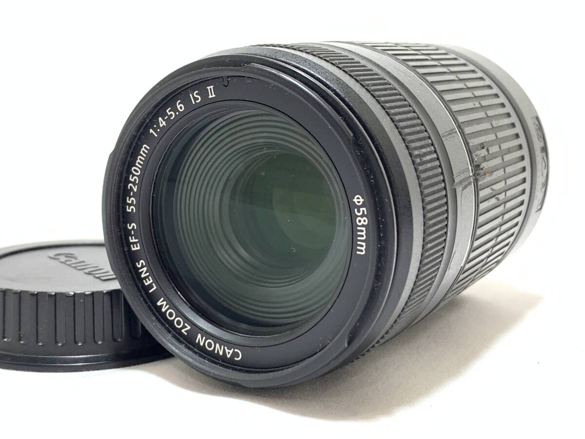 ★光学美品★ CANON キャノン EF-S 55-250mm F4-5.6 IS II @6172