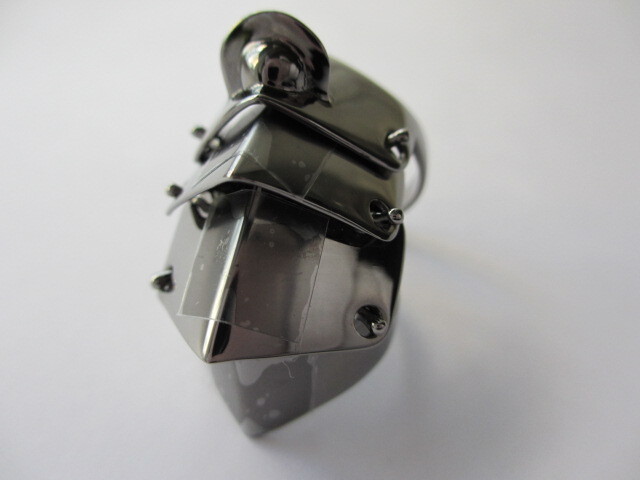 Vivienne Westwood ARMOUR RING SS GUNMETAL XXL メンズ・レディース・ユニセックス 
