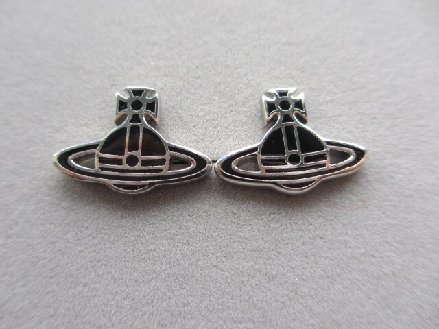 Vivienne Westwood KATE ピアス シルバーxブラック