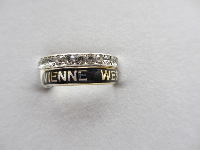 Vivienne Westwood SKYE RING 2連リング　SILVER / GOLD Mサイズ 