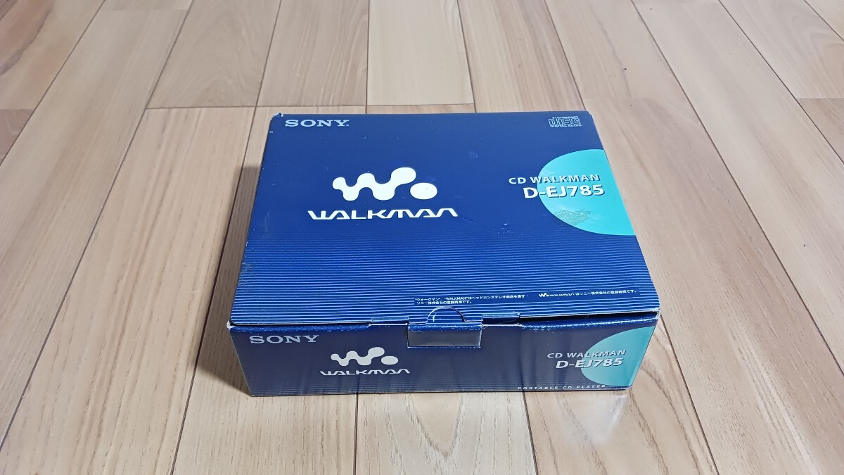 新品未使用 デットストック SONY ソニー CD WALKMAN D-EJ785 CDウォークマン