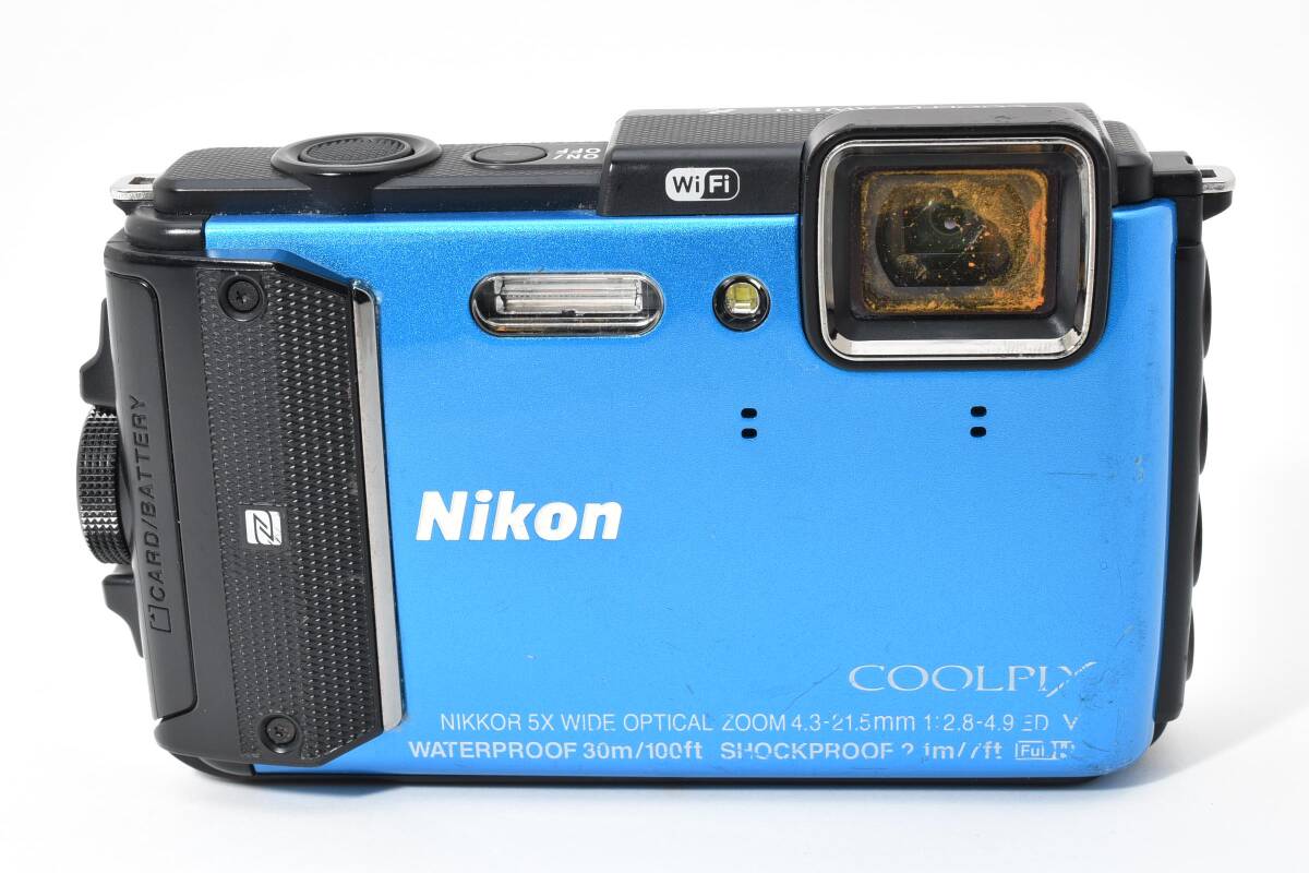 ニコン Nikon COOLPIX AW130 コンパクトデジタルカメラ ブルー #M12497