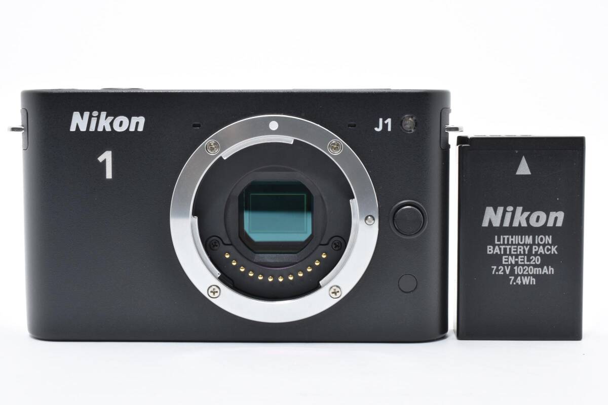 【動作良好美品★】ニコン NIKON 1 J1 ボディ ブラック #M12526