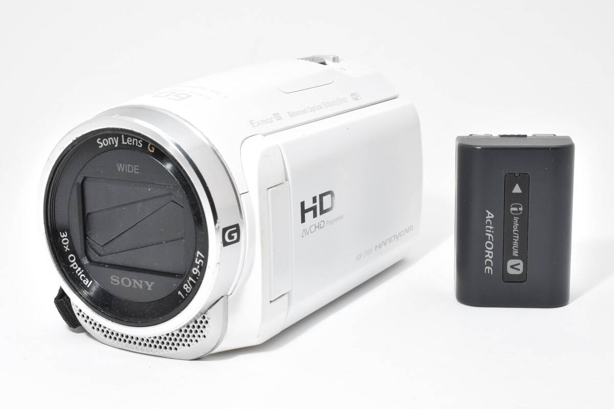 SONY ビデオカメラ HDR-CX680 ホワイト デジタルビデオカメラ ハンディカム ソニー #M12527