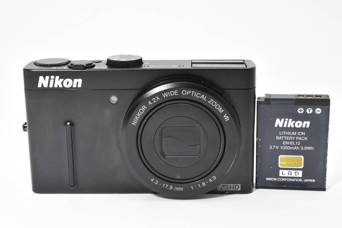 【シャッター&フラッシュOK★】ニコン Nikon COOLPIX P300 コンパクトデジタルカメラ ブラック #M12507