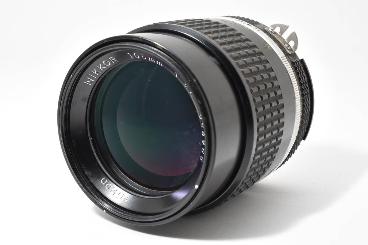 【動作良好品★】Nikon Ai-s Nikkor 105mm f2.5 #M12557
