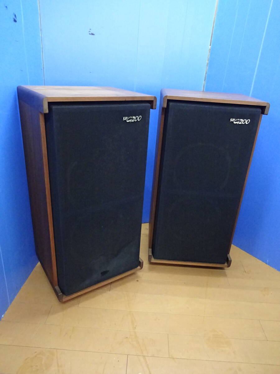 M600★SANSUI サンスイ　SP-G200 スピーカー！ペア 動作品 保証付 店頭手渡しOK★2602