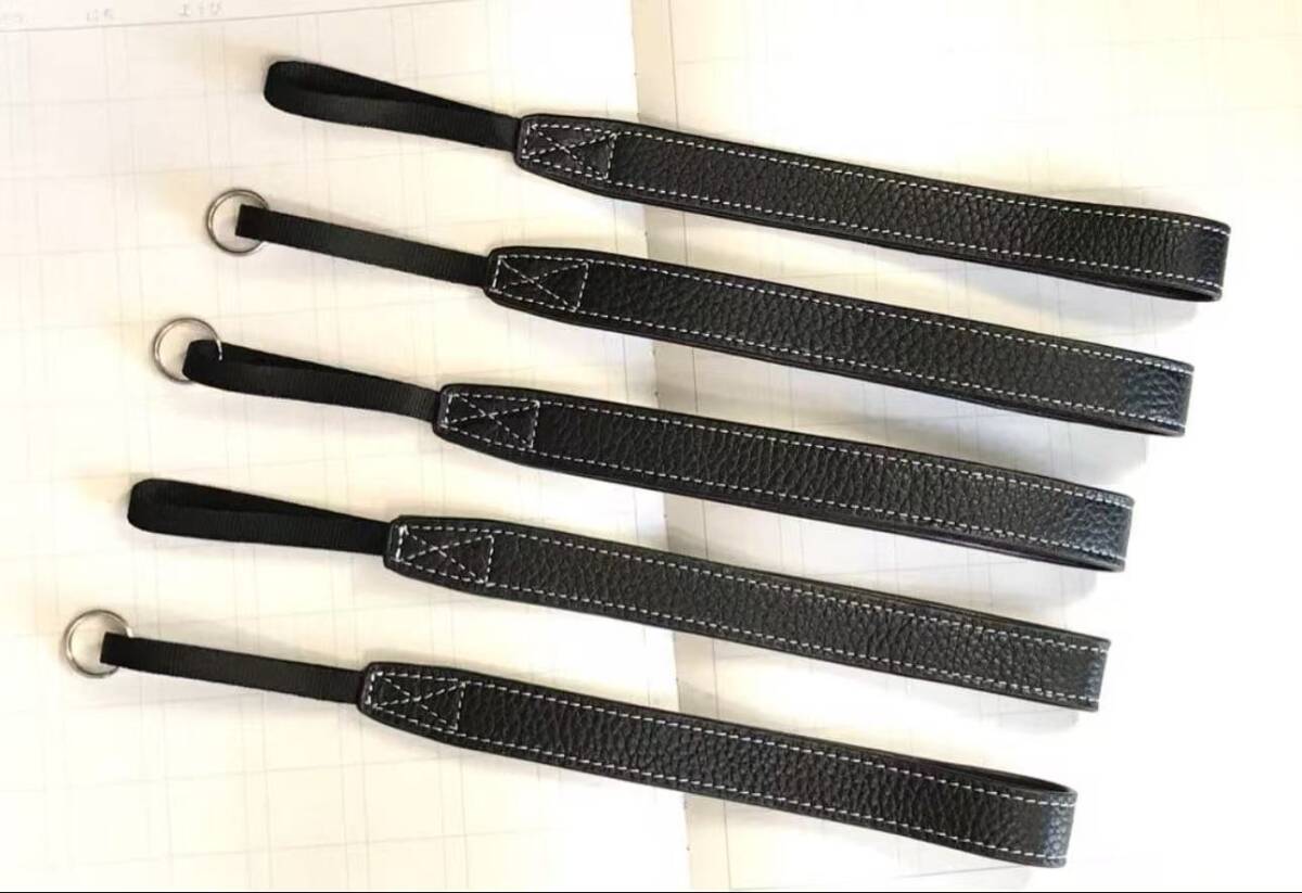 5本セット 本革は手作り カメラ ハンドストラップ