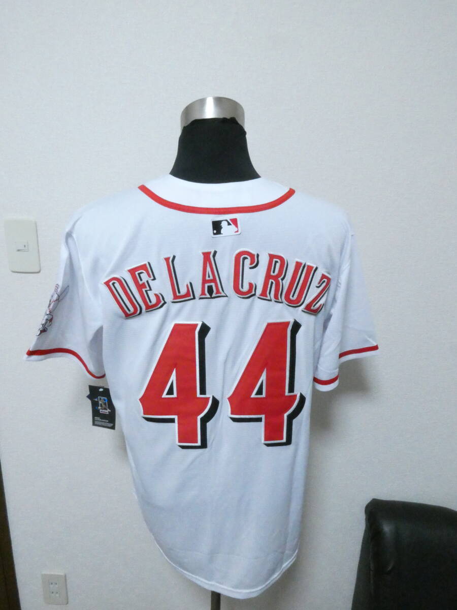 【新品】MLB レッズ デラクルーズ レプリカ ユニフォーム Lサイズ 正規品 44