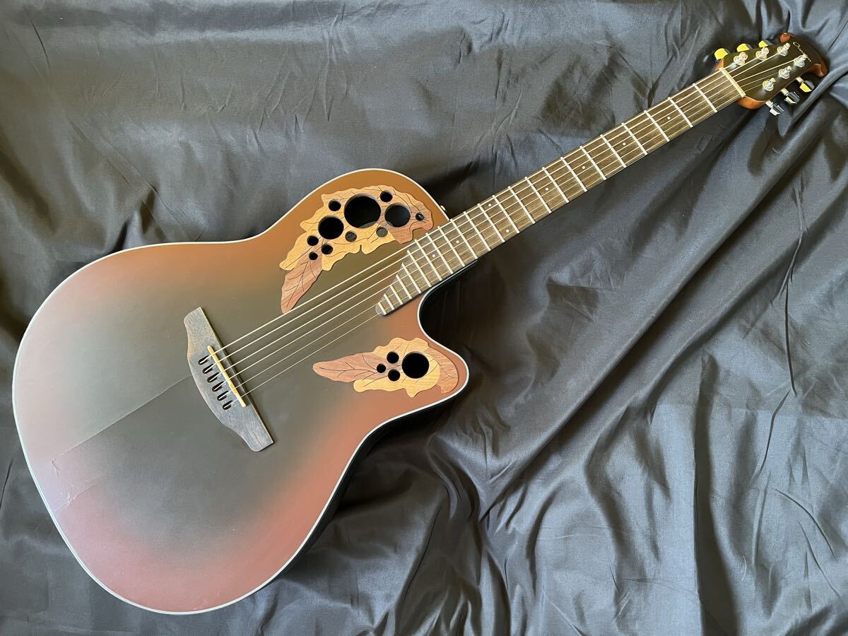 Ovation Celebrity Elite CE44 RRB-G未使用品オベーション　アコースティックギター　エレアコ　純正ケース付　訳あり