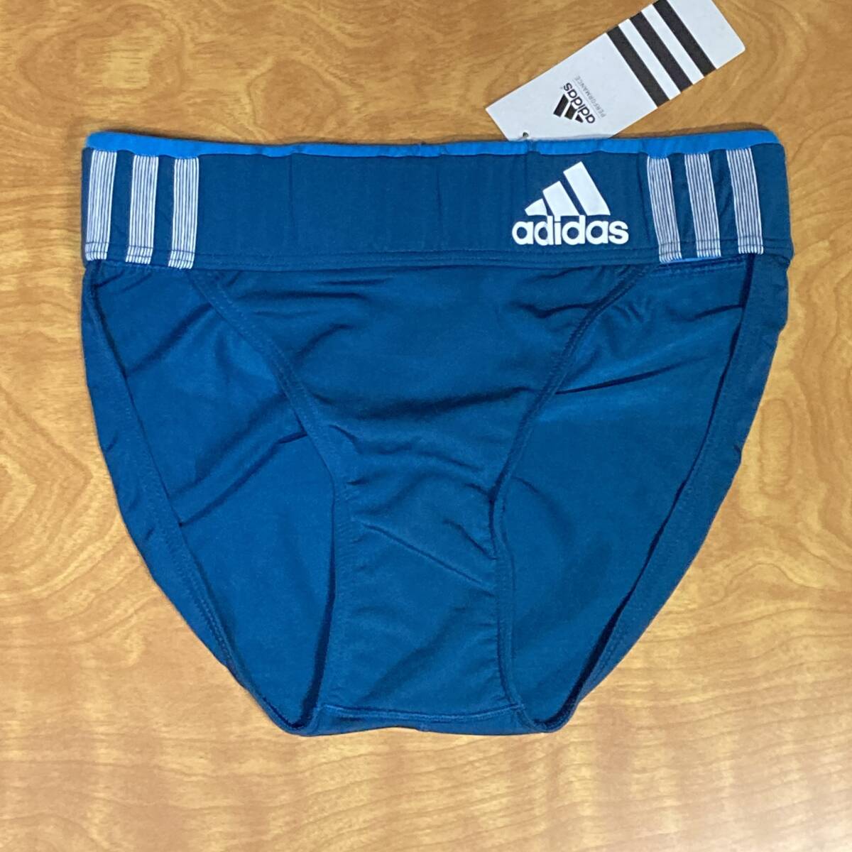 新品「adidas」 レーシングショーツ　海外/S 日本/XL ブルー/陸上競技/ブルマ/インポート/コスプレ/コンペ/デッドストック