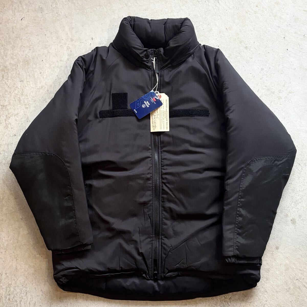【新品未使用】WAIPER製 米軍 ECWCS Gen Ⅲ LEVEL7 中綿 ジャケット 3M THINSULATE メンズ L 黒/BLACK US.ARMY ミリタリー WP62 正規品