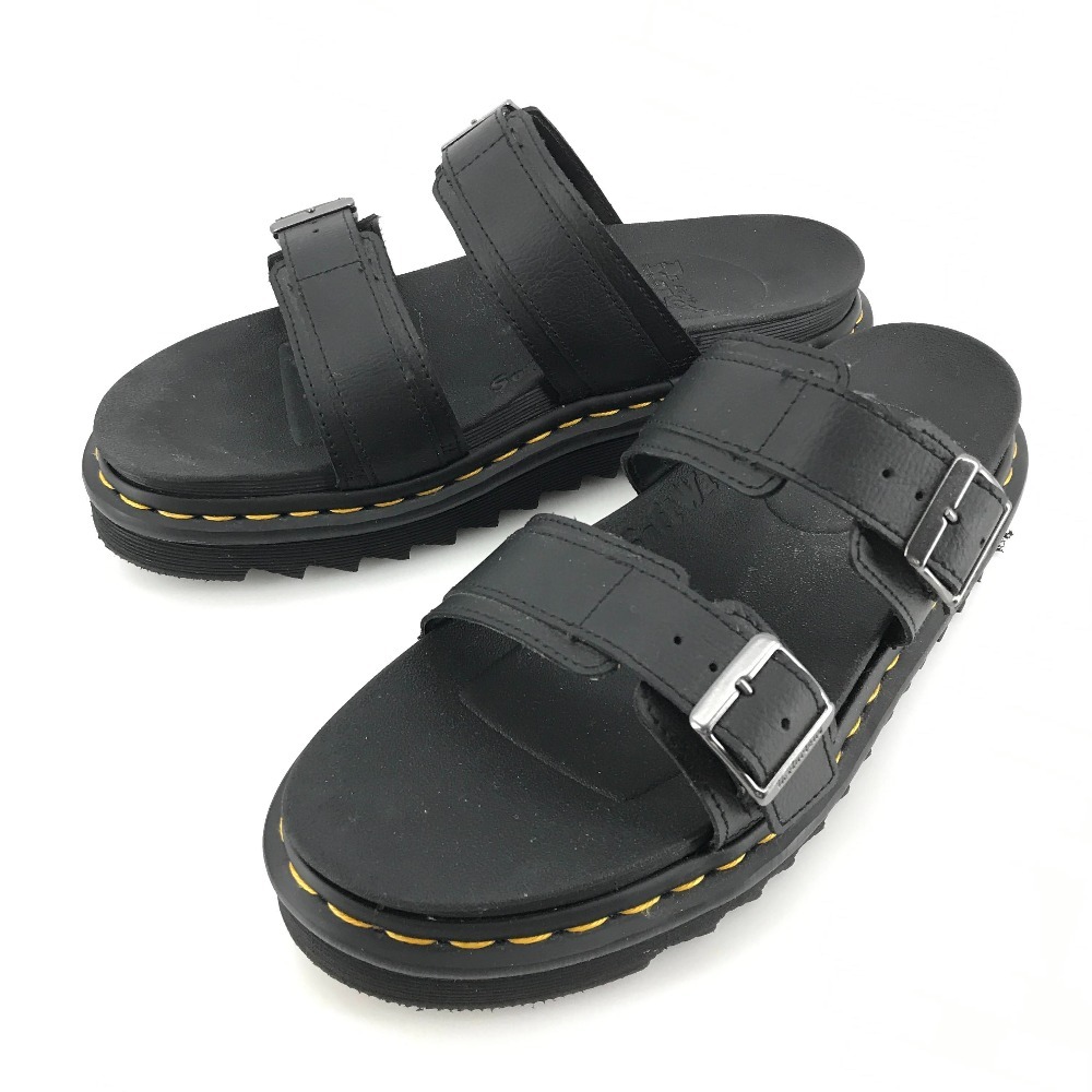 05w13811 ドクターマーチン Dr.Martens マイルス MYLES ブラック/黒 US9 UK8 EU42 ベトナム製 メンズ サンダル AW006 中古品 【館林店】