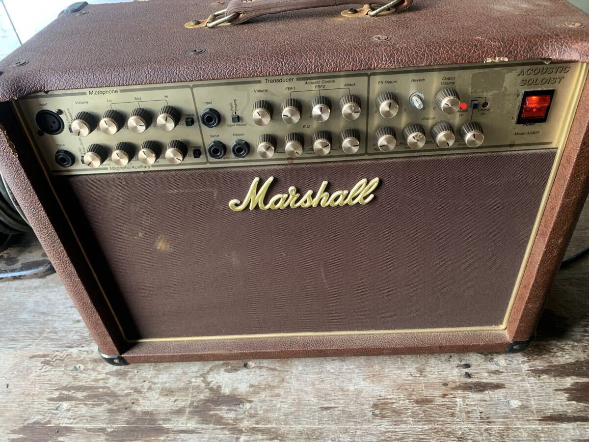 Marshall AS80R acoustic soloist アンプ ギターアンプ、現状品　新潟発