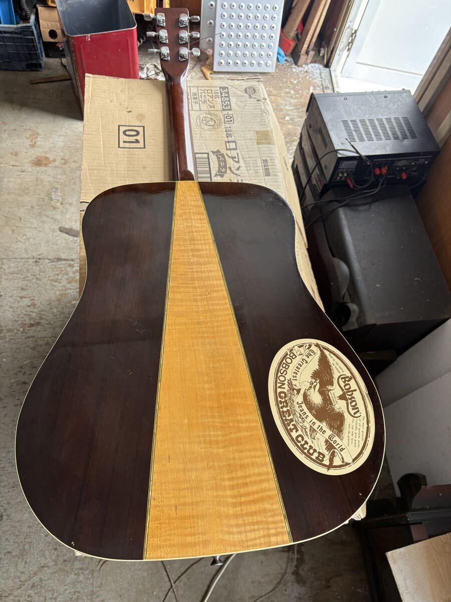 TOBSON（Tomson）Model No.？？？　THE MOST QUALITY GUITAR ギター、現状品 新潟発