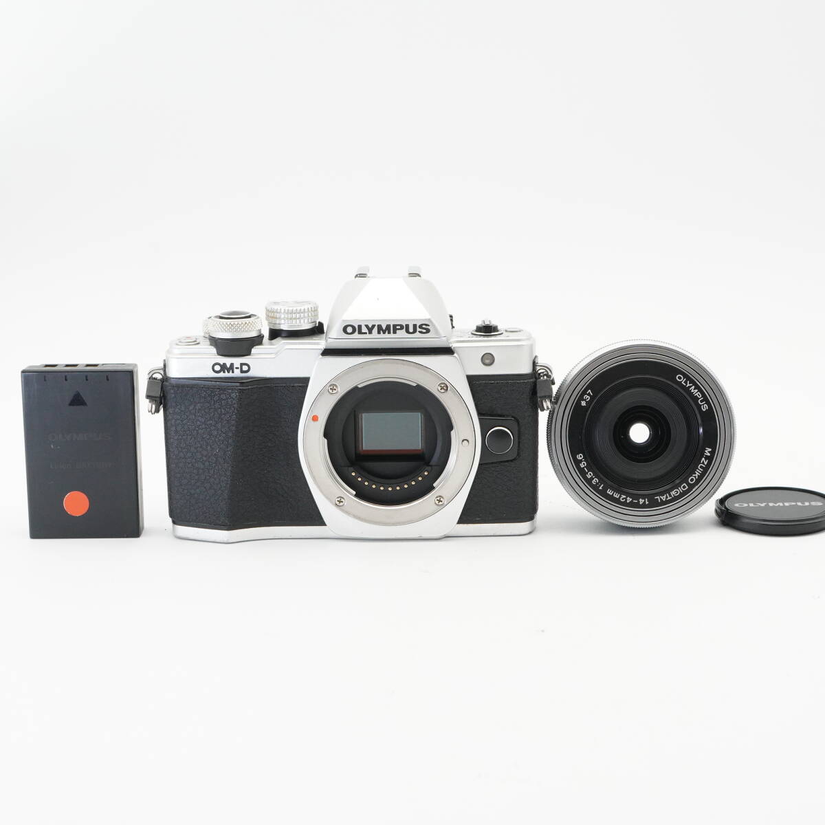 現状品 OLYMPUS オリンパス OM-D E-M10 Mark II シルバー ミラーレス一眼 カメラ #AA7861