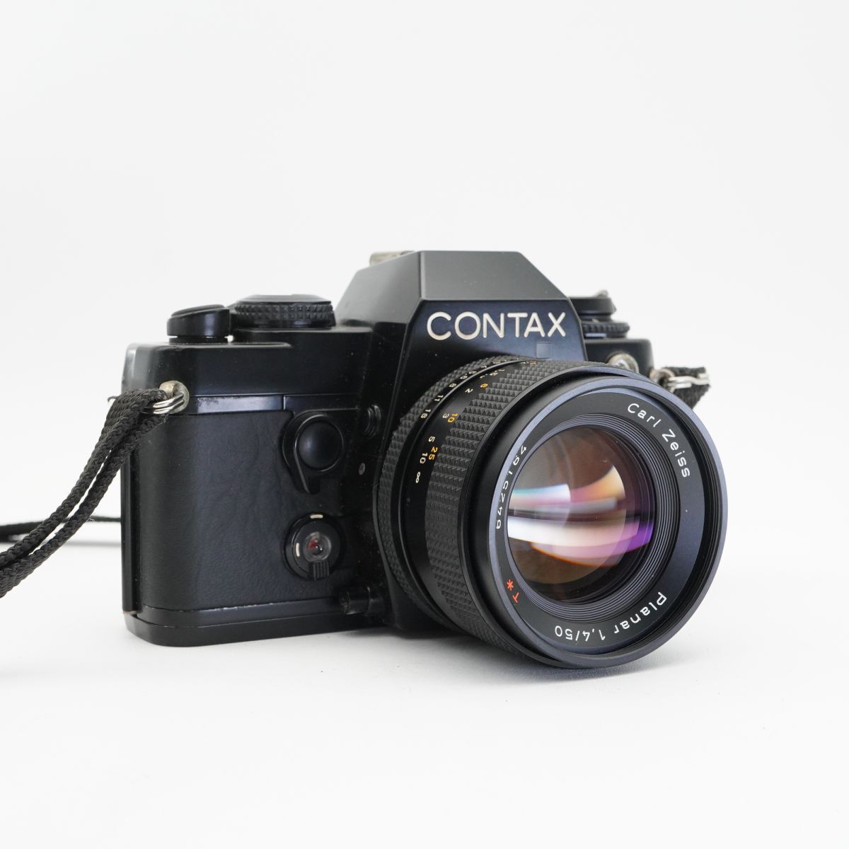 良品 動作確認済 CONTAX コンタックス 139 QUARTZ Carl Zeiss Planar T* F1.4 50mm フィルムカメラ 一眼レフ #B3098