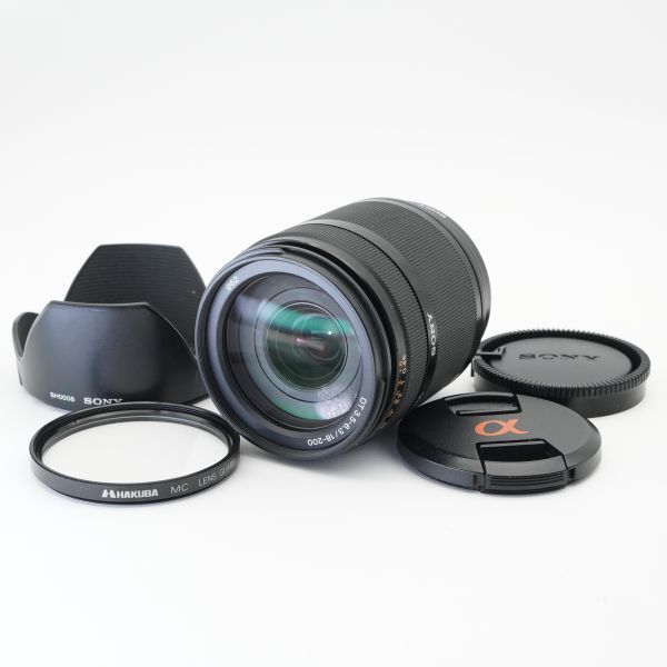 実用品 動作確認済 SONY ソニー ズームレンズ 18-200mm F3.5-6.3 Aマウント #AA8207