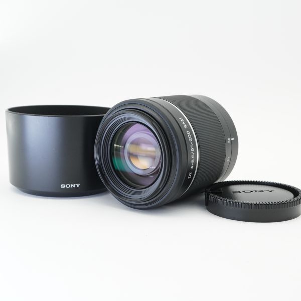 美品 動作確認済 SONY ソニー DT 55-200mm F4-5.6 SAM ズームレンズ #B2821