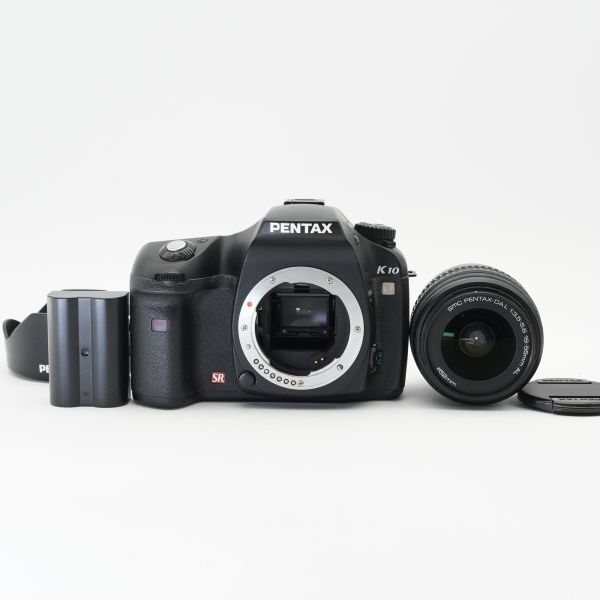 現状品 PENTAX ペンタックス K-10 SR レンズキット SMC PENTAX-DAL 18-55mm F3.5-5.6 #B2810