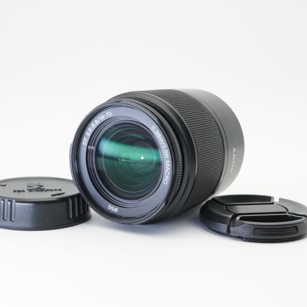美品 動作確認済 SONY ソニー DT 18-70mm F3.5-5.6 MACRO Aマウント ズームレンズ #B2433